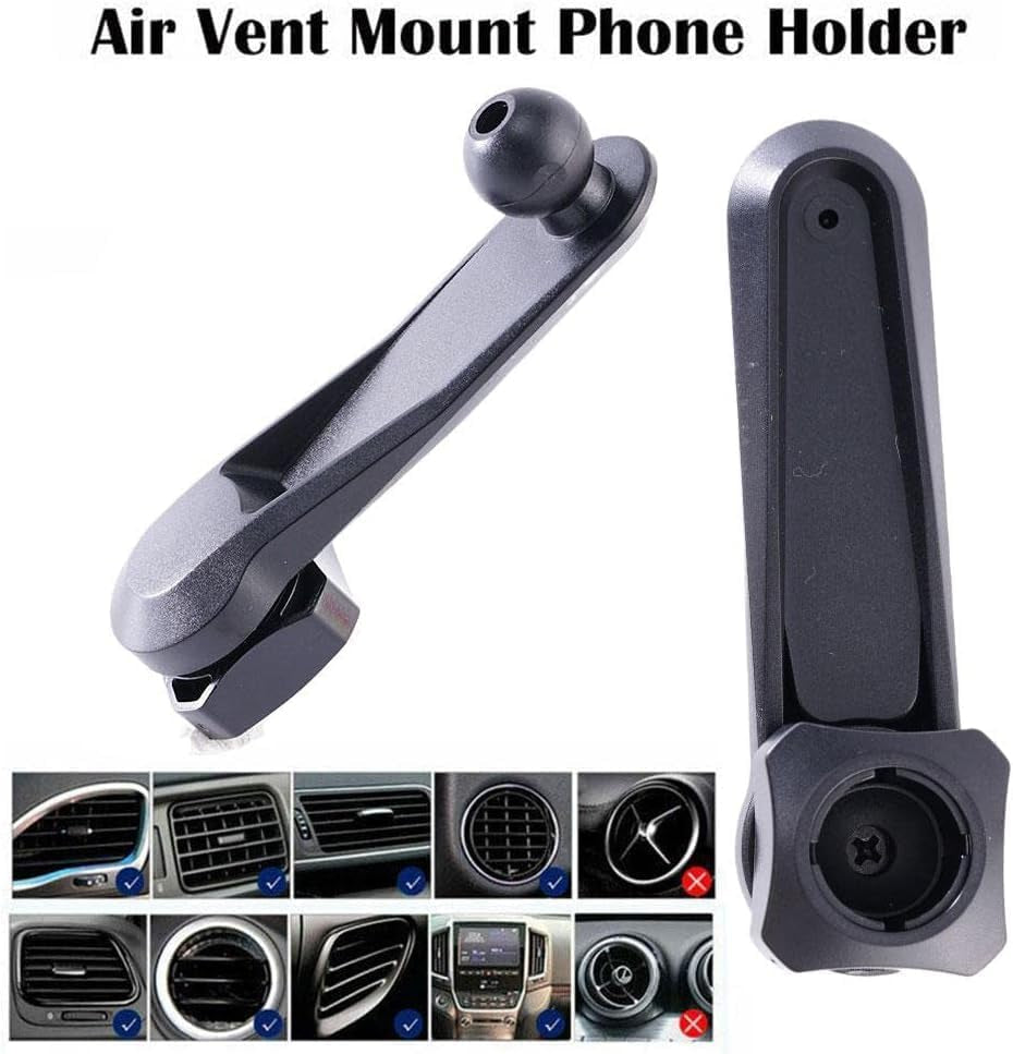 Black 17Mm Ball Magnetic Car Phone Magnet Mount Extension Universal Smartphone Cell Stand Phone Br Support Mobile GPS O8D1